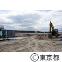 工事中の海の森海上競技場