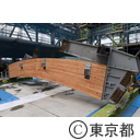 有明体操競技場の屋根リフトアップ作業