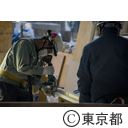 建設中の有明体操競技場