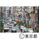 新大久保駅前（大久保通り）