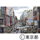 新大久保駅前（大久保通り）