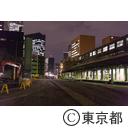 旧築地市場引越施錠