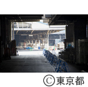旧築地市場解体作業