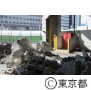旧築地市場解体作業