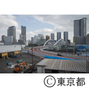 旧築地市場解体作業
