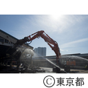 旧築地市場解体