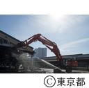 旧築地市場解体