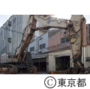 旧築地市場解体