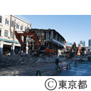 旧築地市場解体