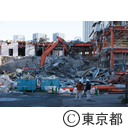 旧築地市場解体