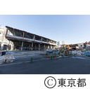 旧築地市場解体