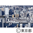 旧築地市場（空撮）