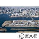 豊洲市場（空撮）