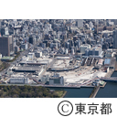 旧築地市場（空撮）