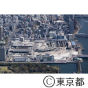 旧築地市場（空撮）
