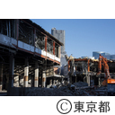 旧築地市場解体