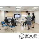 知事の視察（立川保健所）