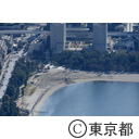 空撮 お台場海浜公園