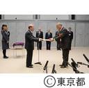 都知事選（当選証書授与式）