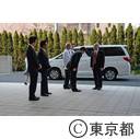 知事視察（多摩総合医療センター）