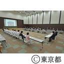 知事視察（多摩総合医療センター）