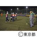 知事視察（都立東久留米総合高校）