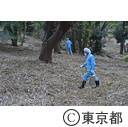 代々木公園：西門（デング熱対策薬剤散布）