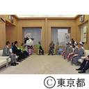 伊豆大島椿まつりキャラバン隊表敬訪問