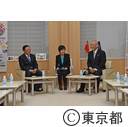 北京市区県友好代表団表敬訪問