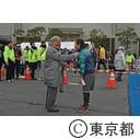 東京マラソン（皇居周辺及びゴール付近）