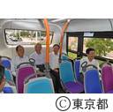 知事試乗（燃料電池バス）