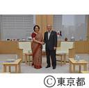 インド大使表敬訪問