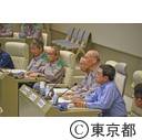 平成27年度東京都・立川市合同総合防災訓練（本部審議訓練）
