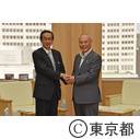 福井県知事と舛添知事の面談