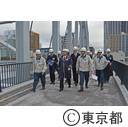 知事視察（築地大橋・豊洲市場）