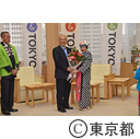伊豆大島椿まつりキャンペーン（知事表敬）
