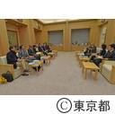 表敬訪問（フランス国民議会共和党「レ・カデ・ブルボン」一行）