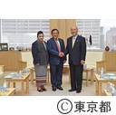 表敬訪問（カンボジア プノンペン知事）