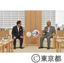 表敬訪問（造幣局理事長：理事長百嶋計氏）