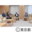 ブタペスト招致委員会による知事表敬