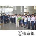 小池知事初登庁