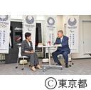 知事と森会長の会談