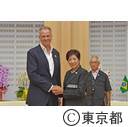 表敬訪問（ブラジル大使）