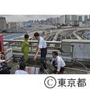 知事視察（築地市場）