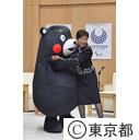 面会（熊本県知事 蒲島郁夫氏・くまモン）