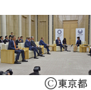 会談（ＩＯＣ バッハ会長）