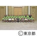 表敬訪問（日野市立七生小学校合唱団）