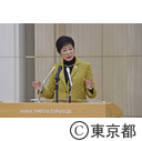 予算知事査定（ぶら下がり取材）