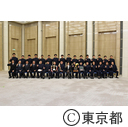 表敬訪問（全国高等学校アメリカンフットボール選手権大会優勝 佼成学園高校）
