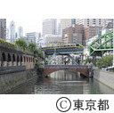 万世橋から昌平橋と総武本線神田川橋梁
